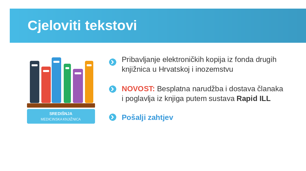 Cjeloviti tekstovi - kliknite za narudžbu