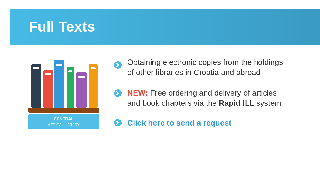 Full texts - click to request